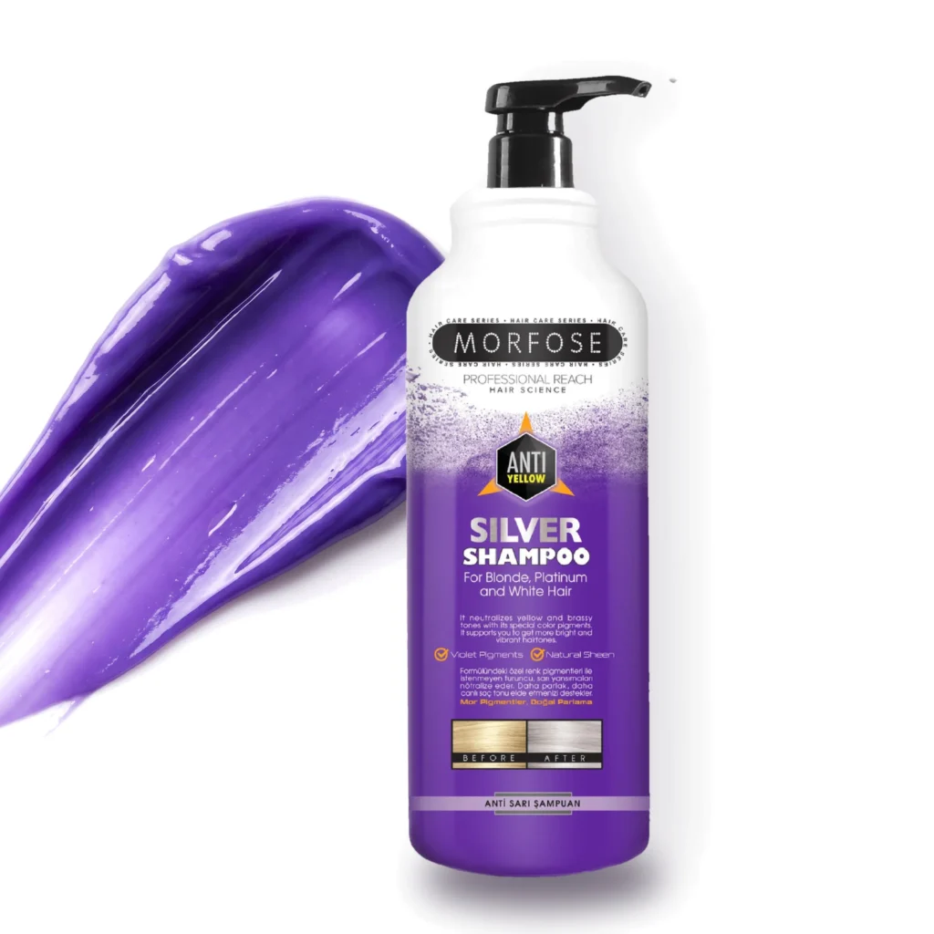 Morfose Purple Shampoo for Blonde & Grey Hair