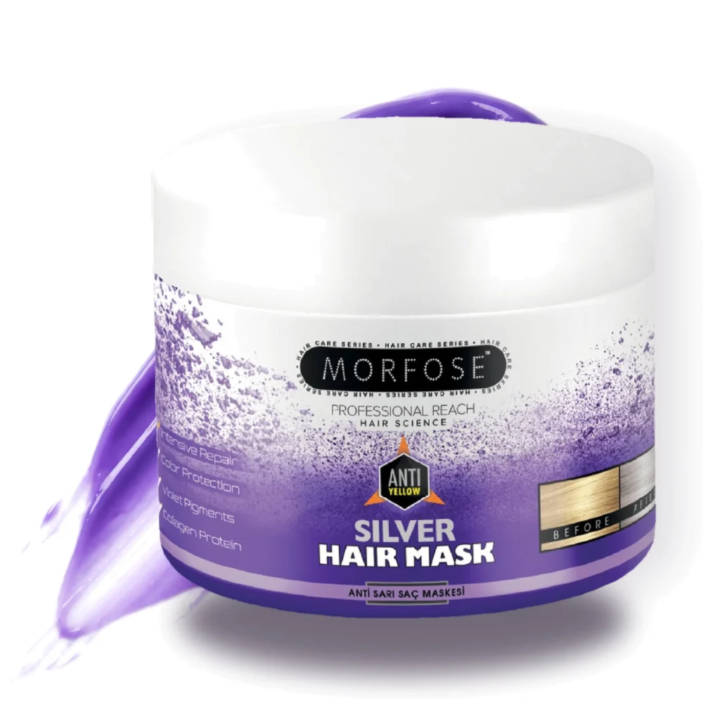 Morfose Purple Hair Mask for Blonde & Grey Hair